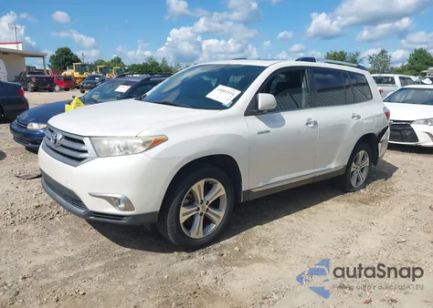 2012 Toyota Highlander Limited V6 из США, поврежденный, VIN 5TDYK3EH1CS062313